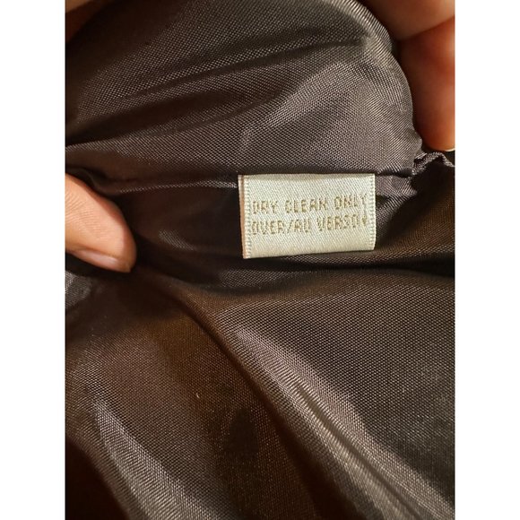 Dana Buchman|Womens|Woven Pencil Skirt|Small|Brown|100% Extra Fine Merino Wool - Picture 13 of 16